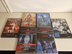 Resident Evil 1 - 4 Paranormal Investigations 1 2 3 4 Zombie / Dvd / Horror Set