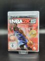 SONY PLAYSTATION 3 PS3 SPIEL - NBA 2K 15 - PAL - TOP ZUSTAND