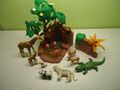 Playmobil Konvolut Tiere Bäume Wasserstelle Sammlung