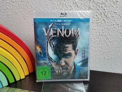 Venom Blu-ray 3D + Blu-ray - FSK12 - Zustand: NEU&OVP