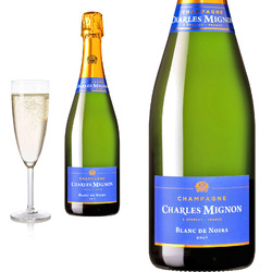 Champagne Blanc de Noirs Brut von Charles Mignon (1 x 0.75 l)