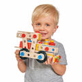 Eichhorn Constructor große Lok Set 100-tlg. Bausatz Kinder Spielzeug Holz