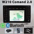 Original Mercedes W210 Comand 2.0 Bluetooth Radio MP3 Navigation A2108205489 SET