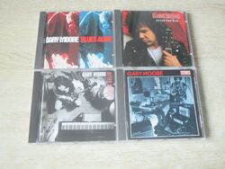Gary Moore 4 CD Musik Sammlung Blues Alive + After Hours + After The War + ....