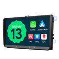 2 DIN Autoradio Android 13 GPS Navi für VW GOLF 5 6 plus Passat Touran Polo DAB+