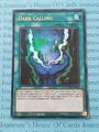 MAMA-EN082 Dark Calling Ultra seltene Yu-Gi-Oh Karte 1. Auflage Neu
