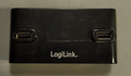 LogiLink UA0065 10-Port USB 2.0 Hub mit Anschlusskabel und Netzteil 5V 3.5A