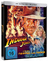 Indiana Jones und der Tempel des Todes (Limited Steelbook) 4K UHD + Blu-ray  NEU