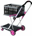 Transportwagen Klappmobil Clax Pink Edition 1 Klappmobil mit 1 Clax Faltbox