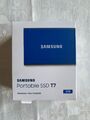 Samsung SSD T7 2TB Externe Festplatte USB-C Blau Metallic, wie neu