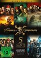 Disney's - Fluch der Karibik 1 - 5 (Movie Collection) - DVD / Blu-ray - *NEU*