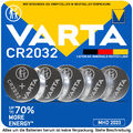 CR2032 CR-2032 2032 6032 VARTA INDUSTRIAL LITHIUM Knopfzellen MHD bis 2033