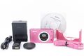 Nikon 1 J2 Pink 10.1MP Spiegellose Digitalkamera Körper [ EXC W / Hülle, Band