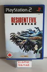 Resident Evil: Outbreak PS2 Playstation 2 USK 18 OVP   C3498