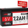 Akku 6V 7,2Ah Batterie Blei Gel Kinderauto PEG PEREGO USV Notstrom 7Ah 6Volt