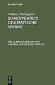 Der Kaufmann von Venedig. Wie es euch gefällt | Buch | 9783111038773