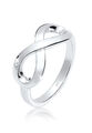 Ring Verlobungsring Silber 925 Diamant Silberring Echt Infinity Elli Diamonds
