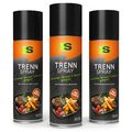 Spraytive 3x400ml Trennspray Backtrennspray Grill-Spray BBQ Trennfett Non-Stick
