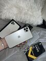 Apple iPhone 11 Pro Max - 64GB - Silber Weiß (Ohne Simlock)  Mit Hüllen🤍