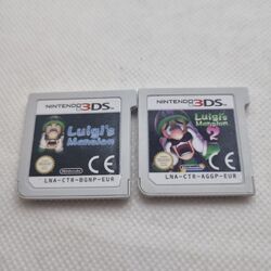 Luigis Mansion 1 und 2 3DS-Spiele - Nintendo 3DS - NUR KARTEN! Remake und Fortsetzung!