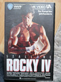 VHS RARITÄT: SYLVESTER STALLONE in ROCKY IV - KAMPF DES JAHRHUNDERTS (1985) 
