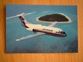 AK Postkarte Flugzeug Air Niugini National Airline Papua New Guinea Fokker