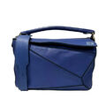 LOEWE Puzzle Bag Medium Blue 2way Handtasche 322.30.K74 231021T