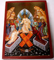 JESUS AUFERSTEHUNG Ostern Ikone Ikona Anastasis Icoon Resurrection Icon icoana
