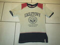 Seven Hill SOMMER T-Shirt  beige blau rot Gr. M