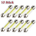 10x 12V COB SMD LED Soffitte Auto Innenraum Beleuchtung Standlicht Lampe Weiß