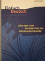 Literatur vom Vormärz bis zur Jahrhundertwende EinFach Deutsch Unterrichtsmodell