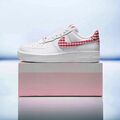 Nike Air Force 1 '07 Picknick Leder Sneaker Turnschuhe Kariert Sneakers 38