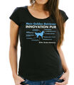 SALE Golden Retriever Hundespruch Innovation Pur Damen T-Shirt M Goldie