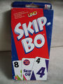 Uno Skip-Bo Mattel Kartenspiel Blau Rote Ausgabe