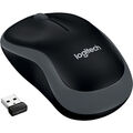 Logitech Wireless Mouse M185, Maus, optisch, kabellos, 3 Tasten, grau