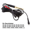 2m Ersatz Audio Kabel für Sennheiser HD25 HD250 HD480 HD540 HD560 HD600