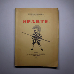 N23.626 Stein Roussel 1939 Sparta Bildband Histoire Geographie Antike Boccard