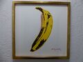 Andy Warhol Lithografie "Banane"  50x50cm, wertig "GERAHMT"  limitiert  signiert