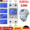 Digitales Energiezähler 5-80A DDSU1897 LCD Einphasig Elektronischer Stromzähler