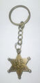 Schlüsselanhänger Keychain US Marshal United States Stern Western Sheriff 