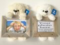 FOTORAHMEN PERSONALISIERTER TEDDYBÄR, IHR FOTO & BOTSCHAFT EIN EINZIGARTIGES BESONDERES GESCHENK