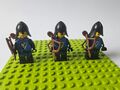 3 LEGO Ritter Bogenschützen Falkenritter -  Battlepack für Burg