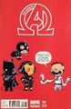 NEU AVENGERS AUSGABE 1 - SKOTTIE YOUNG VARIANT COVER MARVEL NOW - HICKMAN