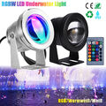 LED Unterwasserstrahler RGB Garten Teichlampe Brunnen Lampe Aquarium Beleuchtung