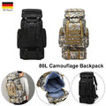 80L Kampfrucksack Rucksack Outdoor Armeerucksack Wandern Trekkingrucksack Bag