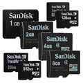 SanDisk 64MB 128MB 256MB 512MB 1GB 2GB 4GB 8GB 16GB 32GB Micro SD TF Memory Card