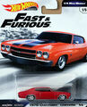 Chevrolet Chevelle SS Fast & Furious 1/4 Mile Muscle 1:64 Hot Wheels GBW90 GBW75