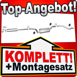 Auspuff für FORD FOCUS MK2 1.4 1.6 16V Kombi Auspuffanlage