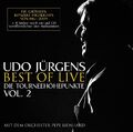UDO JÜRGENS - BEST OF LIVE: DIE TOURNEEHÖHEPUNKTE,VOL.2 2 CD NEU 