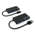 4-Ports Hub USB 3.0 High Speed Adapter Desktop Multi PC Splitter Laptops L5Y1